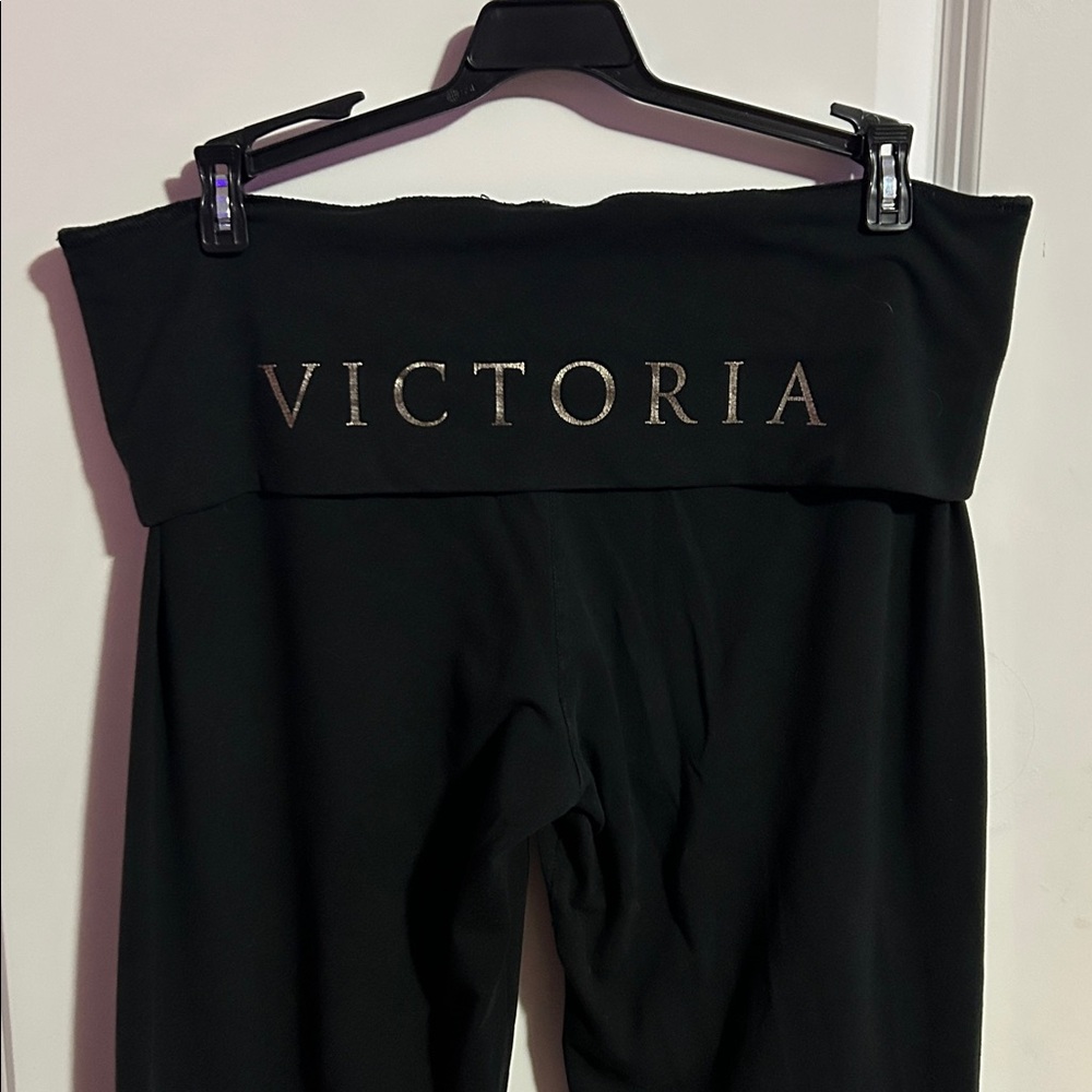 victoria’s secret fold over flare yoga pants - Picture 2 of 8
